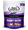 Nutri Source Grain Free Rabbit Bites Dog Treat 6oz.