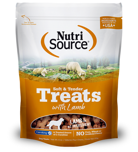 Nutri Source Soft & Tender Lamb Dog Treats - 14oz