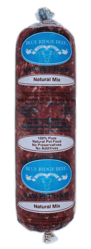 Natural Mix Natural Raw Dog Food - 2lb Chub