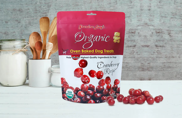 Grandma Lucy's Organic Baked Cranberry Dog Treat - 14oz.