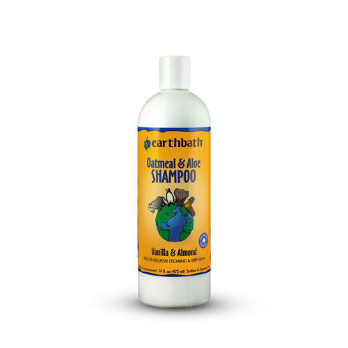 Oatmeal & Aloe Shampoo - Vanilla & Almond 16oz.