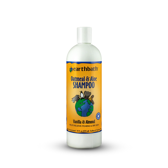 Oatmeal & Aloe Shampoo - Vanilla & Almond 16oz.