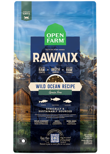 Wild Ocean Grain-Free RawMix for Cats - 8lb