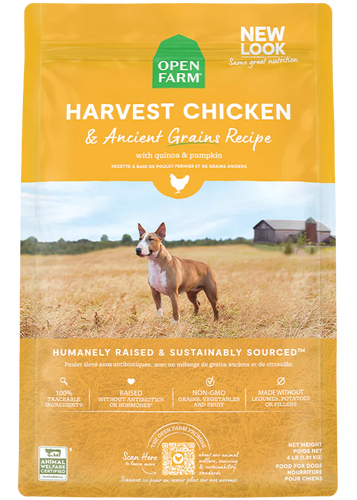 Open Farm Harvest Chicken & Ancient Grains Dry Dog Food