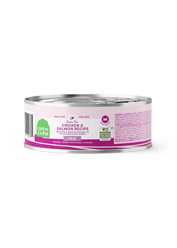 Open Farm Chicken & Salmon Pâté for Cats 5.3oz