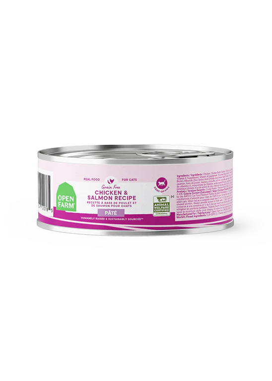 Open Farm Chicken & Salmon Pâté for Cats 5.3oz