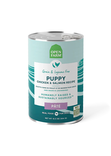 Open Farm Puppy Chicken & Salmon Pâté - 12.5oz