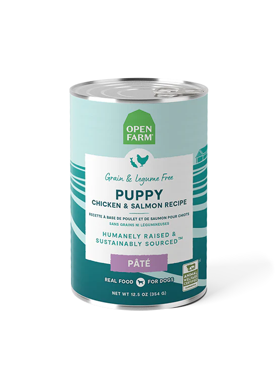 Open Farm Puppy Chicken & Salmon Pâté - 12.5oz