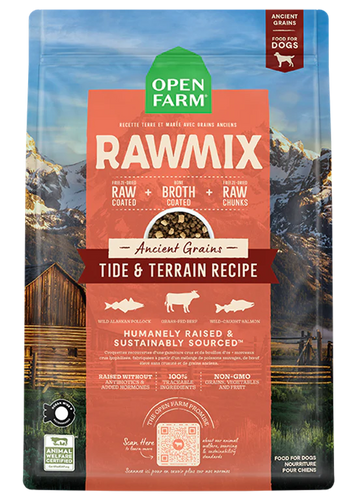 Open Farm Tide & Terrain Ancient Grains Rawmix for Dogs - 20lb