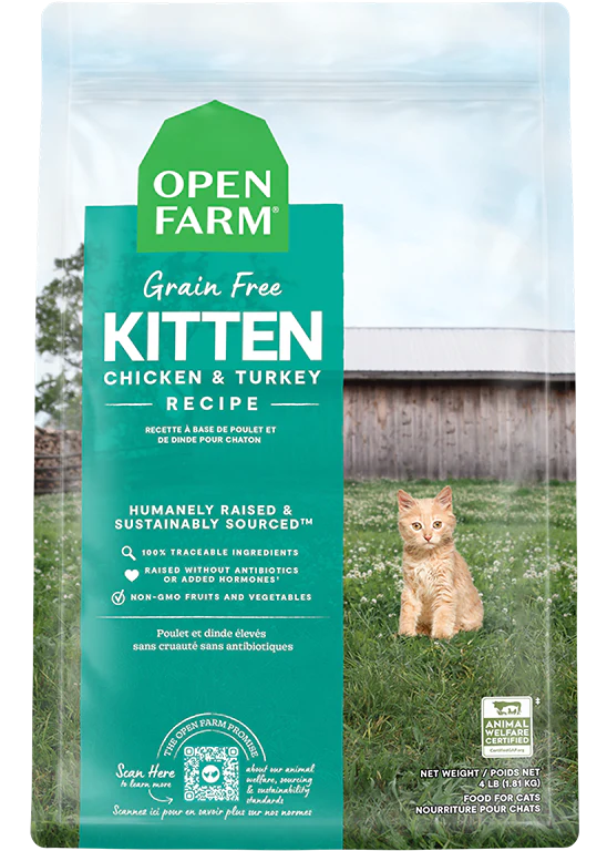 Open Farm Kitten Grain-Free Dry Cat Food 2lb