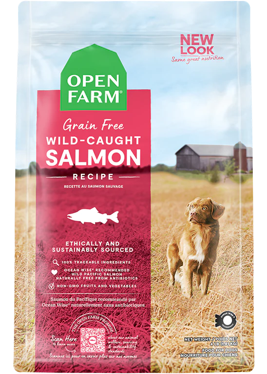 Open Farm Wild-Caught Salmon Grain-Free Dry Dog Food