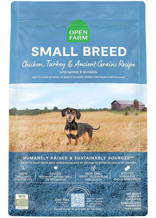 Open Farm Small Breed Ancient Grains 11lb. Dry Dog Food