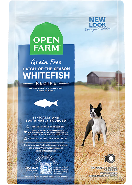 Open Farm Catch-of-the-Season Whitefish Grain-Free Dry Dog Food 4lb