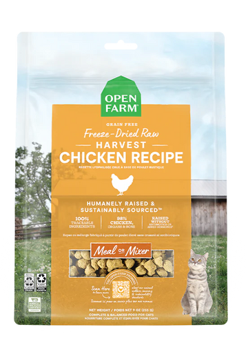 Harvest Chicken Freeze Dried Raw Cat Food - 3.5oz