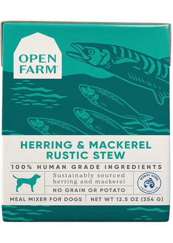 Open Farm Herring & Mackerel Rustic Stew Wet Dog Food