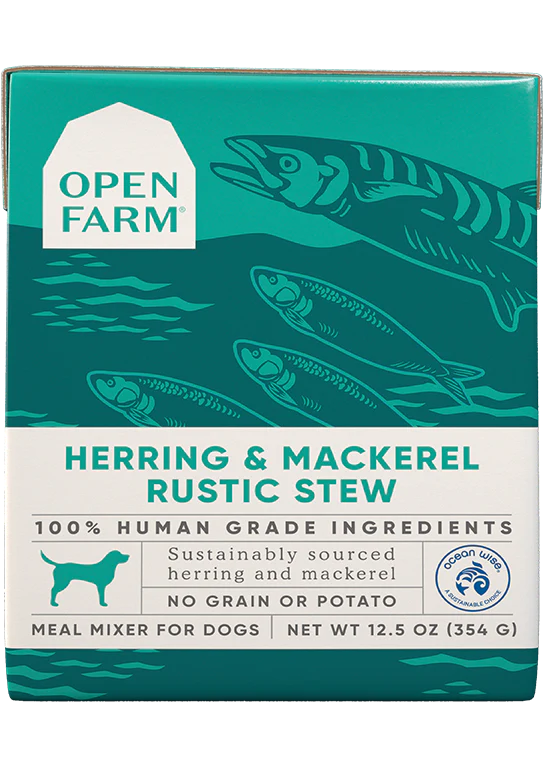 Open Farm Herring & Mackerel Rustic Stew Wet Dog Food