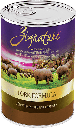 ZIGNATURE PORK FORMULA WET DOG FOOD