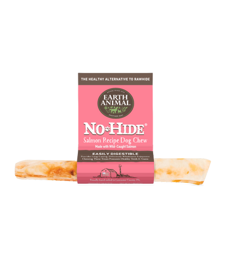 Earth Animal No Hide Salmon Roll 7 Dog Chew