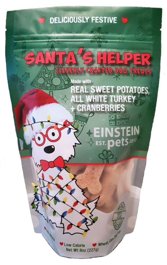 EINSTEIN PETS SANTA'S HELPER TREATS 8oz