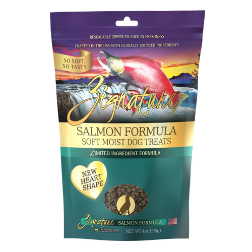 Zignature Salmon Formula Soft Moist Treats for Dogs