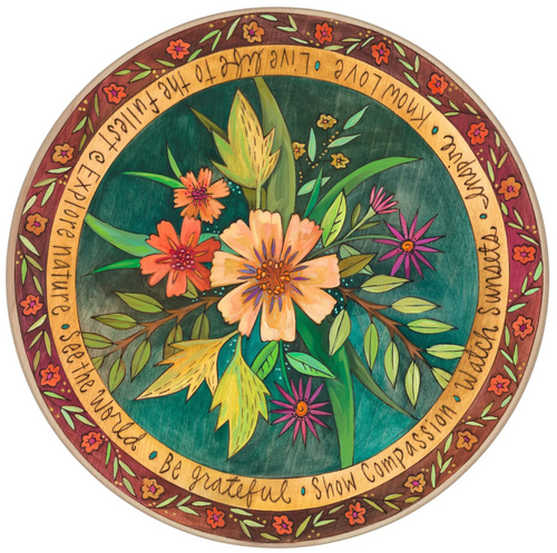 Sprig of Spring Lazy Susan