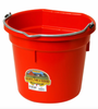 Flat Back Plastic Bucket - 20 Quart