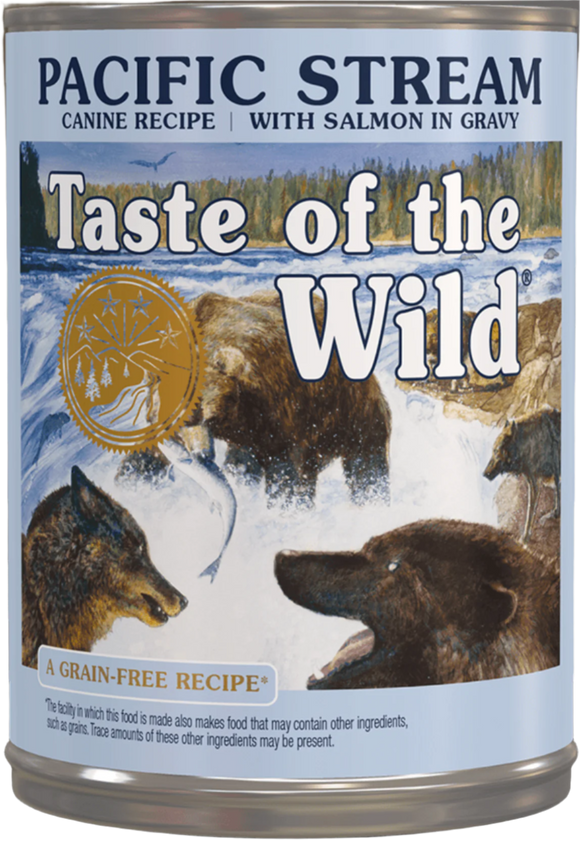 Pacific Stream Canine Recipe with Salmon in Gravy - 13.2oz