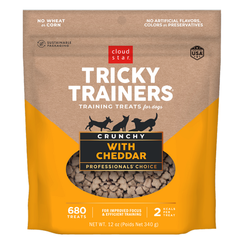 Tricky Trainers Crunchy with Cheddar