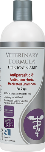 Antiparasitic & Antiseborrheic Medicated Shampoo