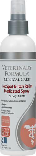 Hot Spot & Itch Relief Medicated Spray - 8oz