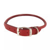 Circle T Oak Tanned Leather Round Dog Collar - 3/4 (18-20)