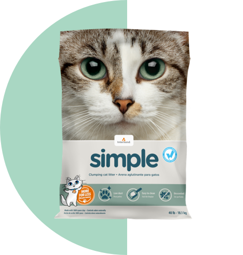 SIMPLE Economic Clumping Cat Litter