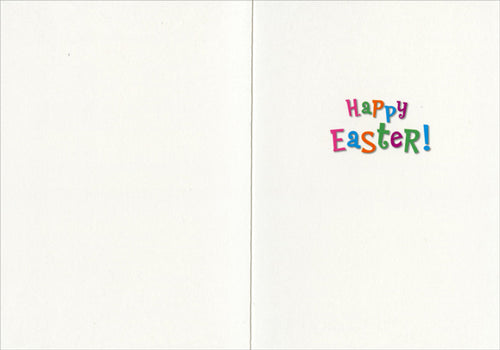 Duckling Bunny Funny / Humorous Easter Card