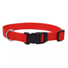 1 Width Adjustable Dog Collar with Plastic Buckle - 18 - 26