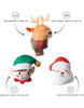 NEVER SLEIGH NEVER 3PK CHRISTMAS DOG TOY