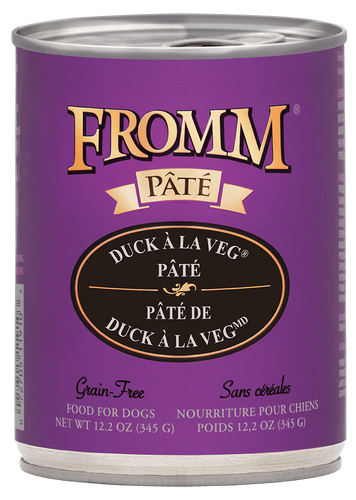 FROMM DUCK À LA VEG PÂTÉ DOG FOOD