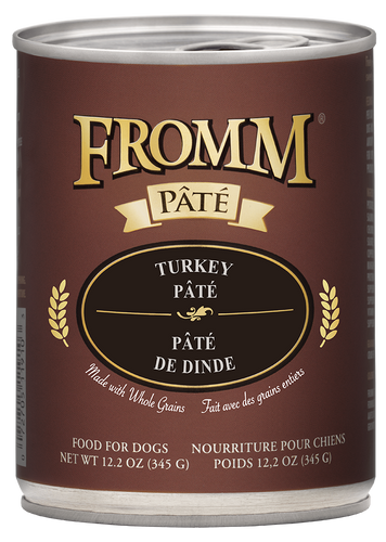 FROMM GOLD TURKEY PÂTÉ 12.2oz DOG FOOD