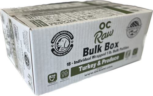 TURKEY & PRODUCE ~ 18# Bulk Box