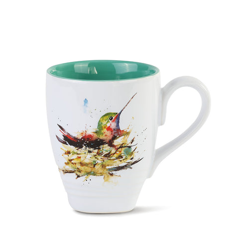 Hummingbird in Nest Mug