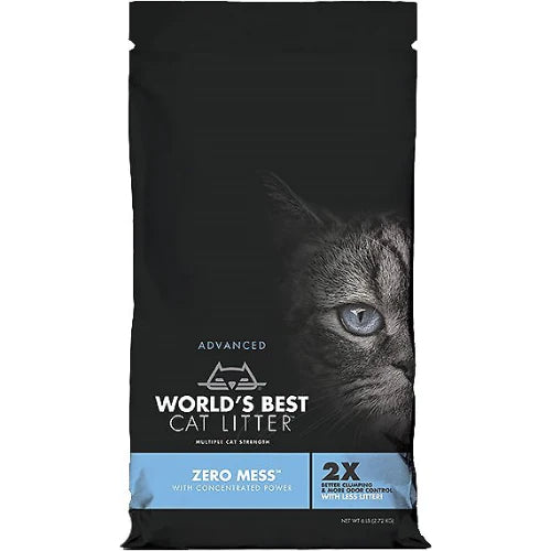 World's Best Advanced Zero Mess Cat Litter 24lb