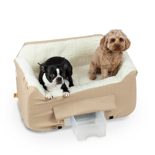 Lookout ®II Dog Car Seat with Storage Tray - Birch Diamond