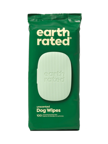 Plant-Based Dog Grooming Wipes - 100 Lavender Wipes