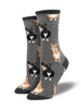 Socksmith® Corgi Butt - Cotton Crew Sock