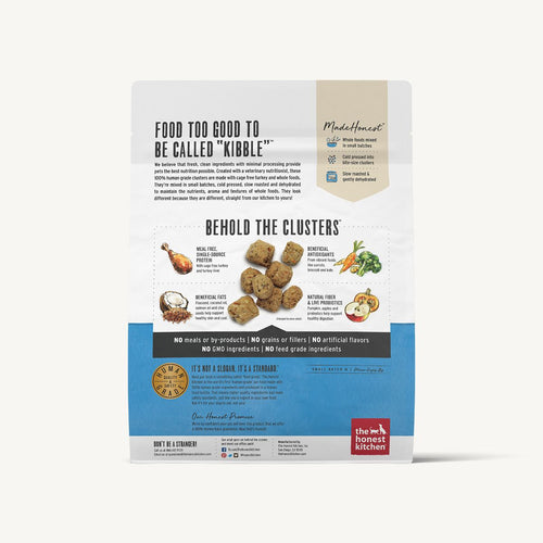 THE HONEST KITCHEN WHOLE FOOD CLUSTERS - GRAIN FREE TURKEY