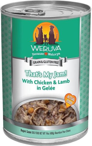 Weruva Thats My Jam Chicken and Lamb in Gelee Canned Dog Food