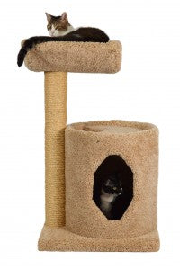 Molly and Friends Cradle Condo Two-tier Scratching Post Cat Furniture