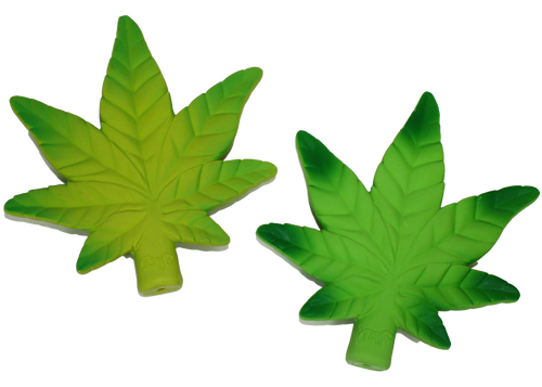 HEMP LEAF 6 DOG TOY