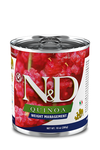 FARMINA N&D QUINOA WEIGHT MANAGEMENT WET FOOD 10oz.