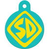 Scooby-Doo Logo Large Circle Pet ID Tag