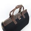 OAKBARK & CHROME WEEKENDER BAG IN HAVANA & BLACK